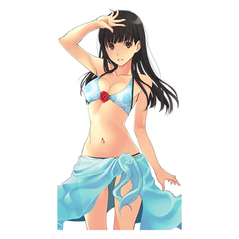 

Beautiful Car Sticker Amagami SS - Ayatsuji Tsukasa Vinyl Wrap Sexy Beauty Warrior Car Decal Sticker Racing KK13*7cm