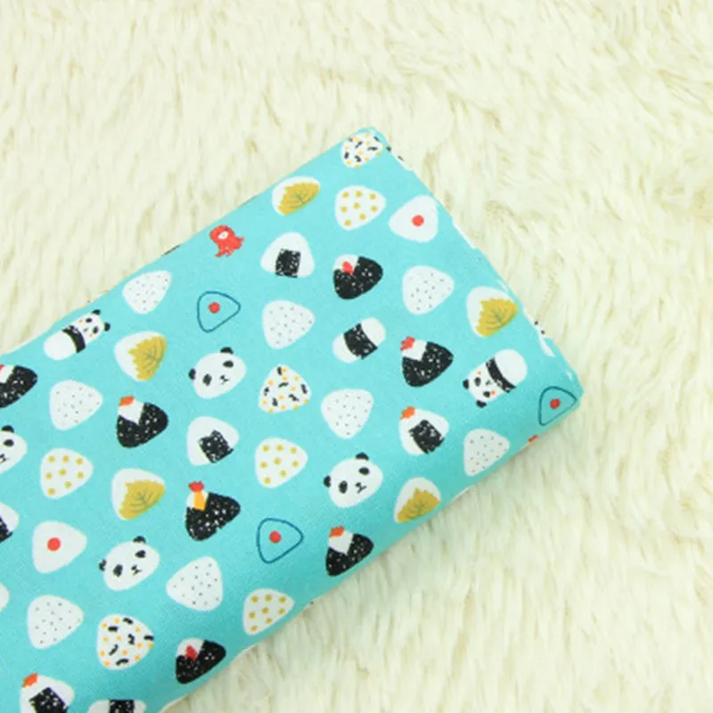 Половина ярд импорт хлопчатобумажной ткани с Одежда изображением мишки для