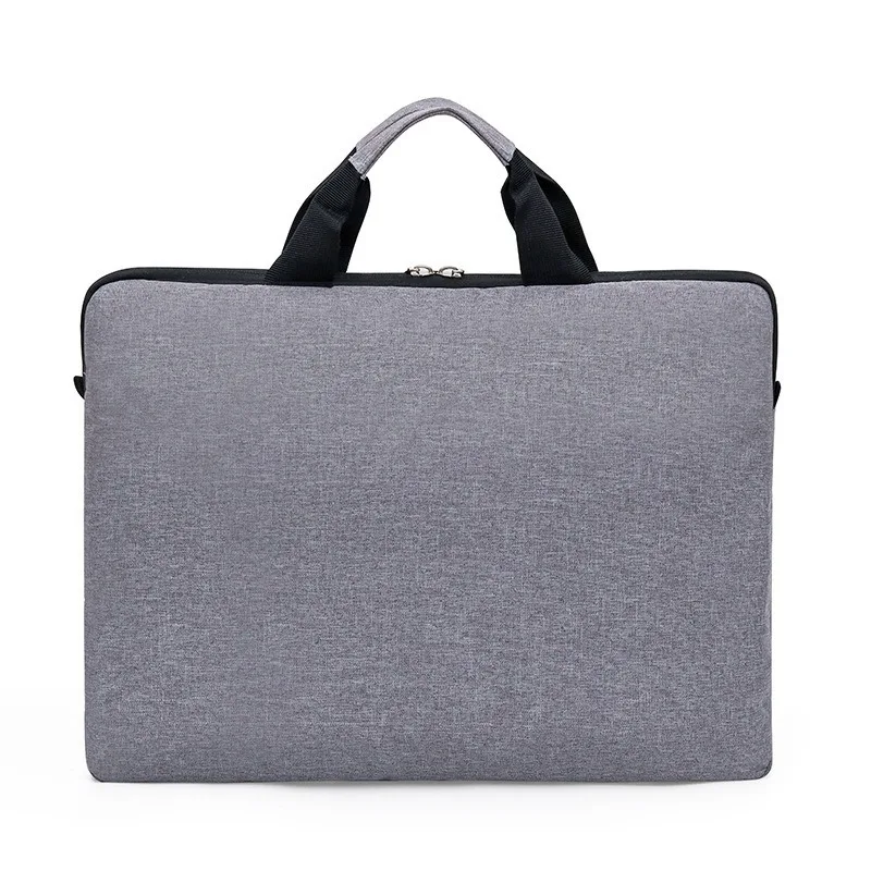 Ультратонкая сумка для ноутбука 13/14 дюйма, Мужская Противоударная сумка на плечо, Повседневная простая вместительная сумка для ноутбука от AliExpress WW