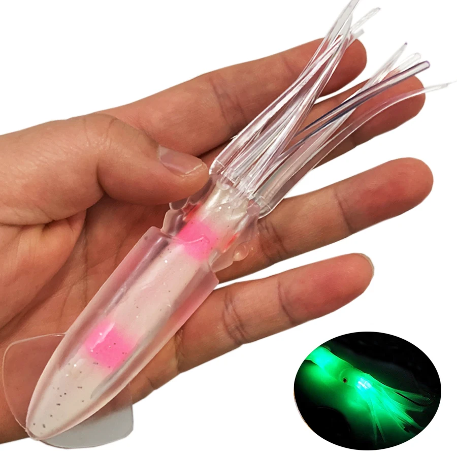 Комплект из 3 предметов 6 &quotприманки на осьминогов светятся в темноте светящаяся