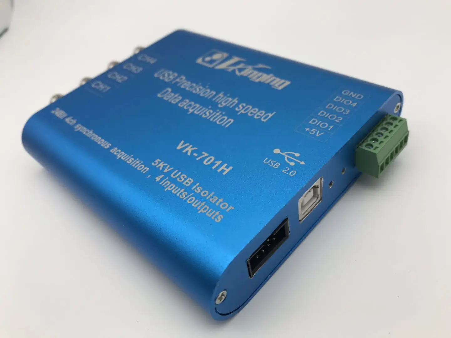 Vk701h 24 битный изолированный USB сбора данных карты с ICP точность 400 K для отбора