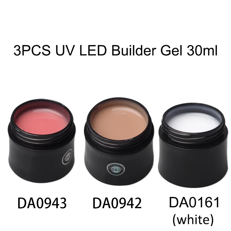 MONASI Светодиодный УФ лак для ногтей 30 шт. моделирующий гель маникюра натуральный