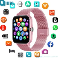 p8plus smart watch women men 1 7 full touch smartwatch fitness tracker bluetooth compatible waterproof watches for android ios