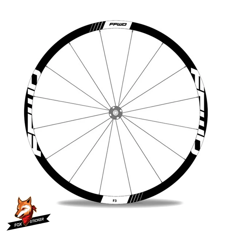 Road Bicycle Carbon Wheel Rim Sticker 24/30/38/40/50/55/60/80/88mm 26er 27.5er 29er MTB Bike Wheels Decal forFastForward F3D/F3R | Спорт и
