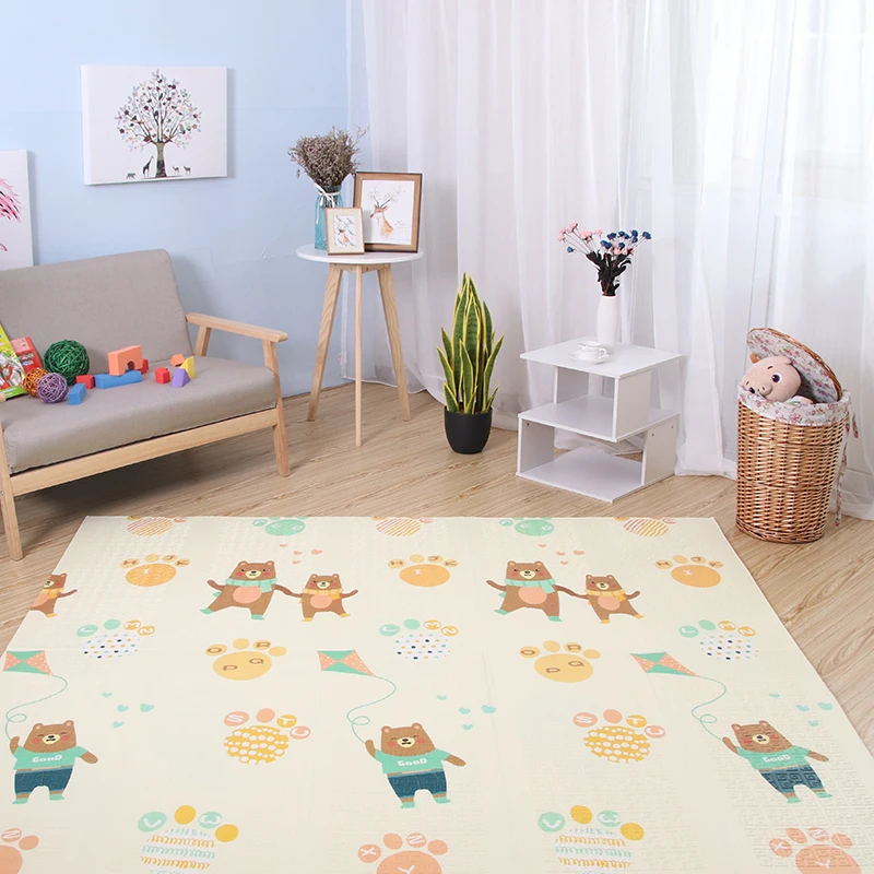 Детский игровой коврик XPE утолщенный Tapete Infantil домашний коврик-головоломка для