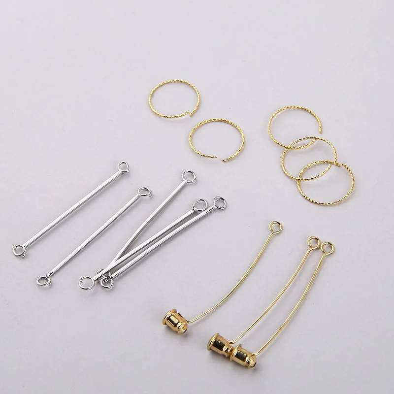 10 шт. Настоящее золото гальваническое покрытие листья цветок полые