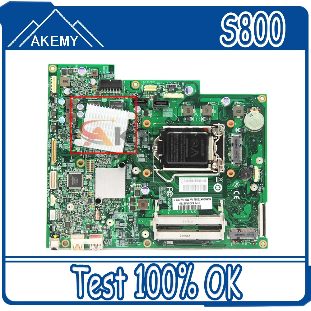 

PIB85S 12102-1 48.3KR12.011 For Lenovo S800 S850 S740 S780 E93Z all-in-one computer motherboard LGA115X DDR3 100% test work