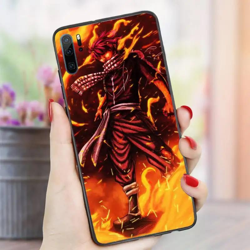 

fairy tail japanese anime manga Phone Case For Huawei honor Mate P 10 20 30 40 i 9 8 pro x Lite smart 2019 nova 5t