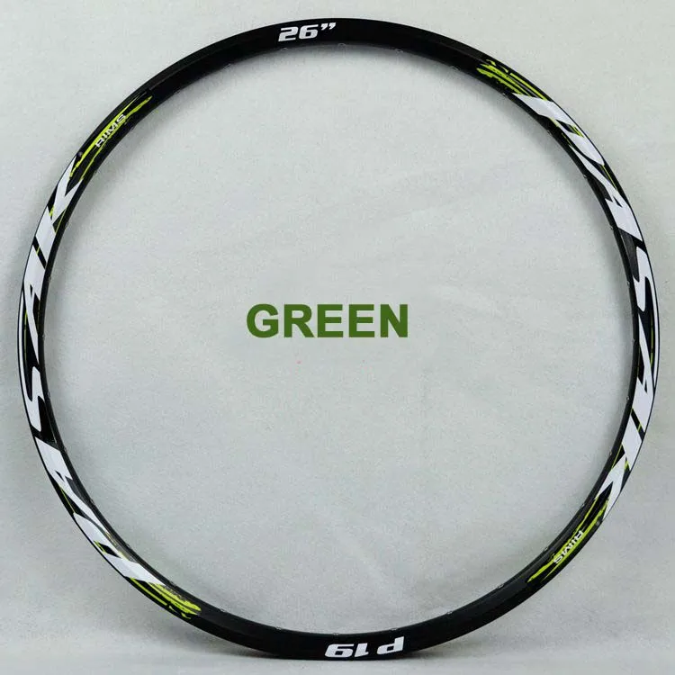 27.5 Green 32H 2pcs Колеса Pasak MTB диски 26 27,5 29 алюминиевый сплав 24H 32H 21 мм Глубина дисковый тормоз велосипед Aro 29er велосипед клинчер кольцо felgen - Цвет: 27.5 Green 32H 2pcs