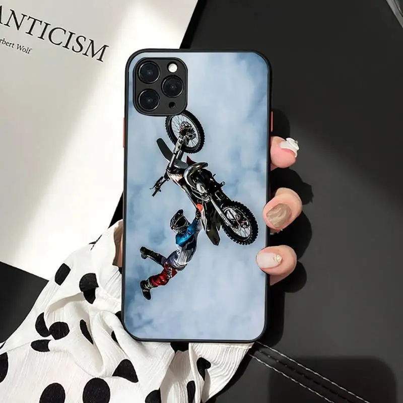 moto cross motorcycle sports phone case for iphone 11 12 13 mini pro xs max 8 7 6 6s plus x 5s se 2020 xr case free global shipping