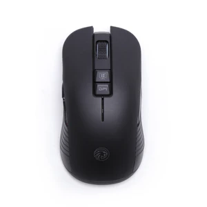 Black M600 мышь беспроводная Бесшумная перезаряжаемая USB 2,4G игровая мышь RGB Профессиональный геймер PC Mause для видеоигр для компьютера ноутбука - Цвет: Black