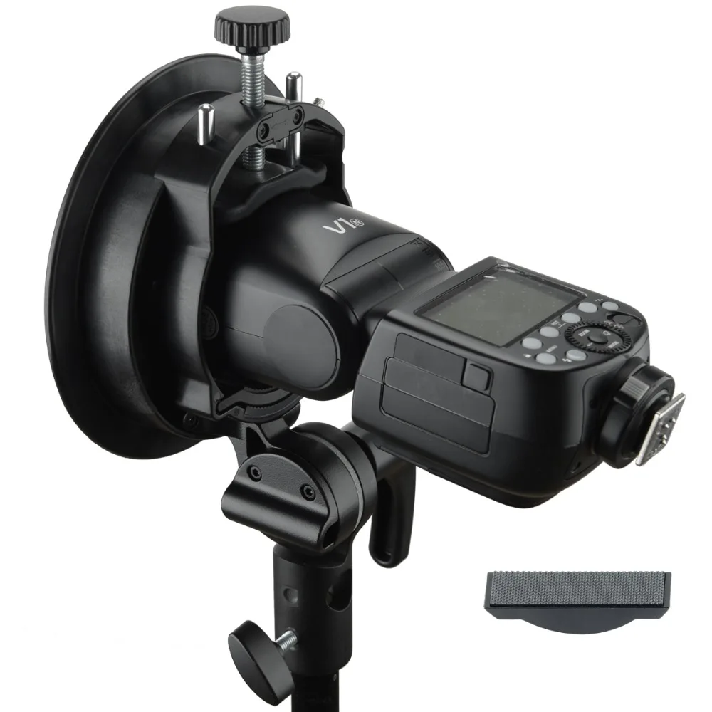 Держатель для вспышки Godox S2 Bowens S type V1 V860II AD200 AD400PRO Speedlite Flash Snoot Softbox|Аксессуары