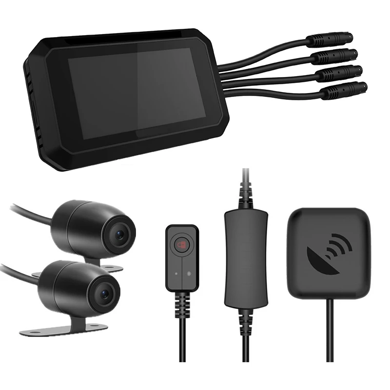 저렴한 1080P HD 3 인치 카메라 오토바이 DVR 대시 캠, 운전 레코더 G-센서 무선 와이파이 MS59 저렴한 1080P HD 3 인치 카메라 오토바이 DVR 대시 캠, 운전 레코더 G-센서 무선 와이파이 MS59