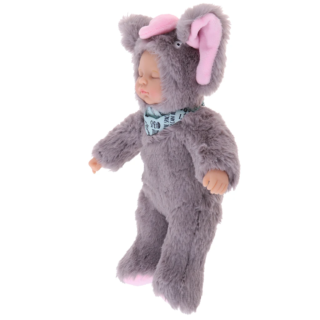 Кукла реборн силиконовая миниатюрная Мягкая Реалистичная кукла-младенец