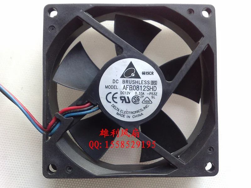 Бесплатная доставка. AFB0812SHD 12V 0.33A 8 см 8020 шаровой охлаждающий