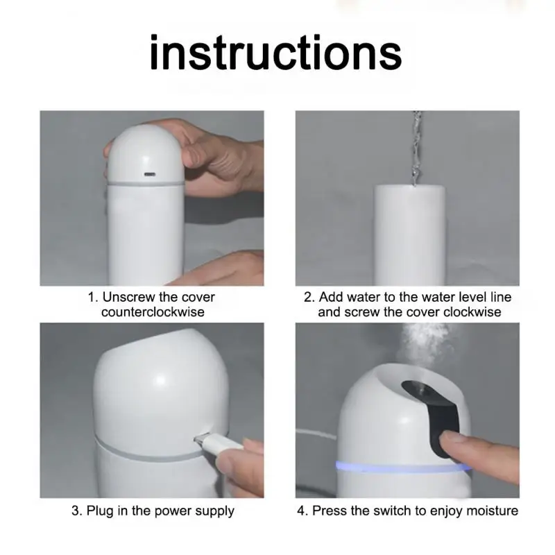 Новинка увлажнитель воздуха USB для дома спальни компактный мини-распылитель