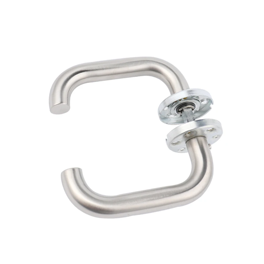 door handle set stainless steel interior home lever handle lock durable adjustable latch security knob for bedroom bathroom free global shipping