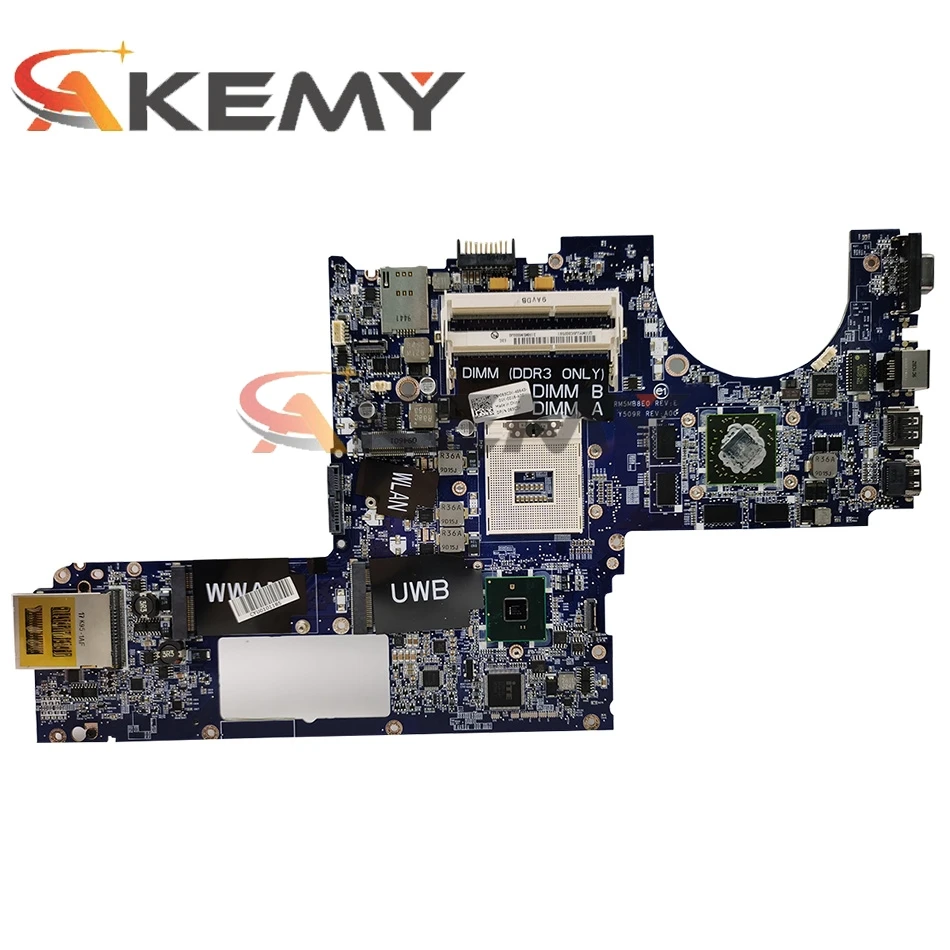 Original Laptop motherboard For DELL XPS 1645 Mainboard CN-0Y507R 0Y507R DA0RM5MB8E0 HM55 216-0729051 | Компьютеры и офис