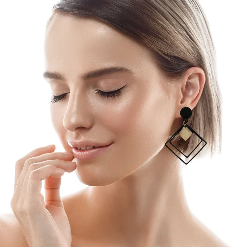 

Cool fashion creative fashionable alloy earrings temperament earrings earrings accessories