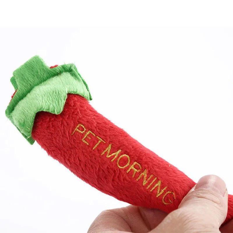 Собака Плюшевые молярные принадлежности для чистки зубов мягкий перец в форме