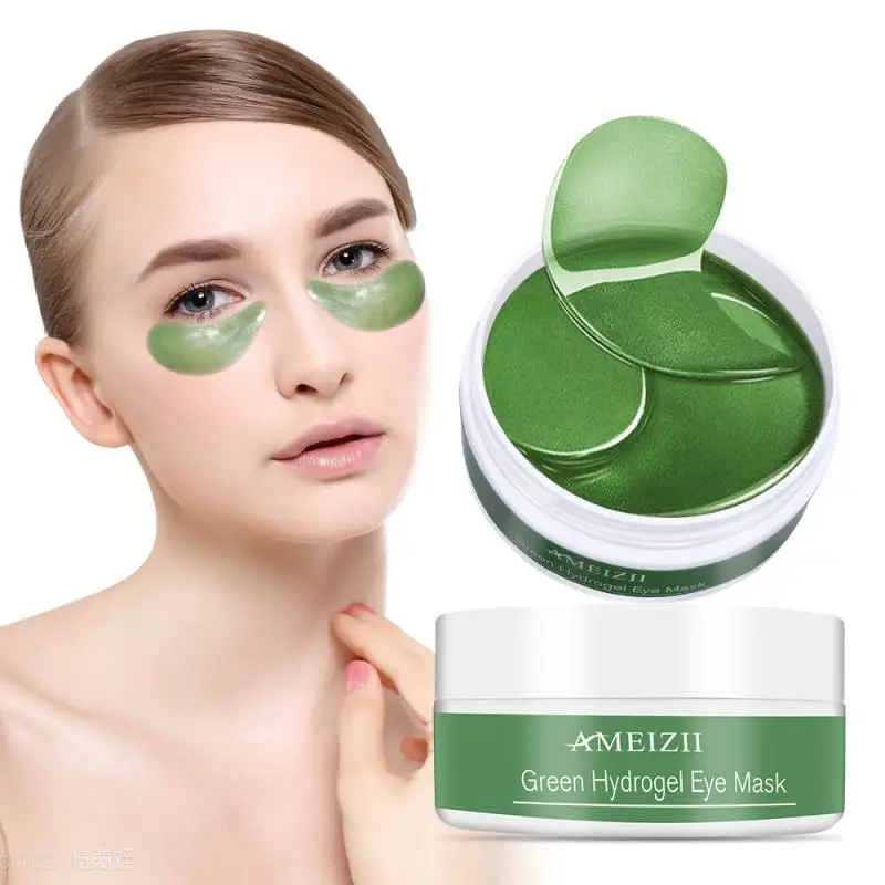 

Seaweed Collagen Deeply Nourish Eye Mask Anti-Aging Moisturizing Light Dark Circles Eye Patches Skin Care Korean Cosmetics TSLM1