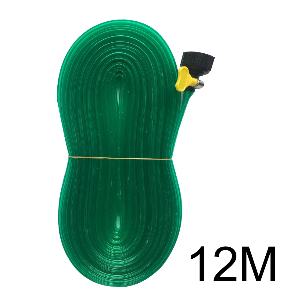 

12m Garden Lawn Sprinkler Hose, Porous Spray, Pvc Hose Sprinkler Hose With 3/4 Teeth Joint, Flower Plant Bonsai Sprinkler
