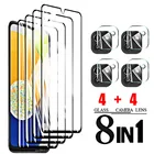Закаленное стекло для Samsung Galaxy A03, Защитное стекло для экрана Samsung A03s, A03, A12, A13, A21s, A52s, A02s, защитная крышка для объектива камеры