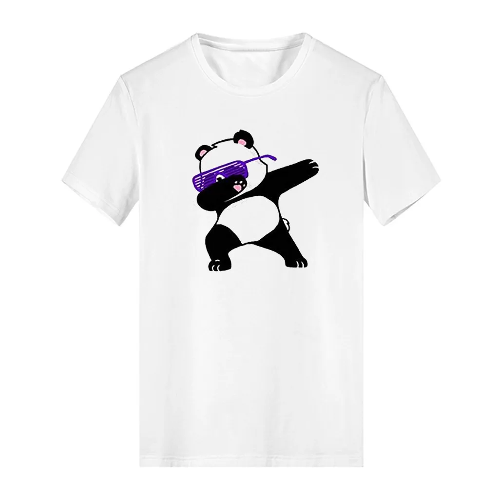 Летняя модная повседневная футболка для мальчиков с круглым вырезом и короткими