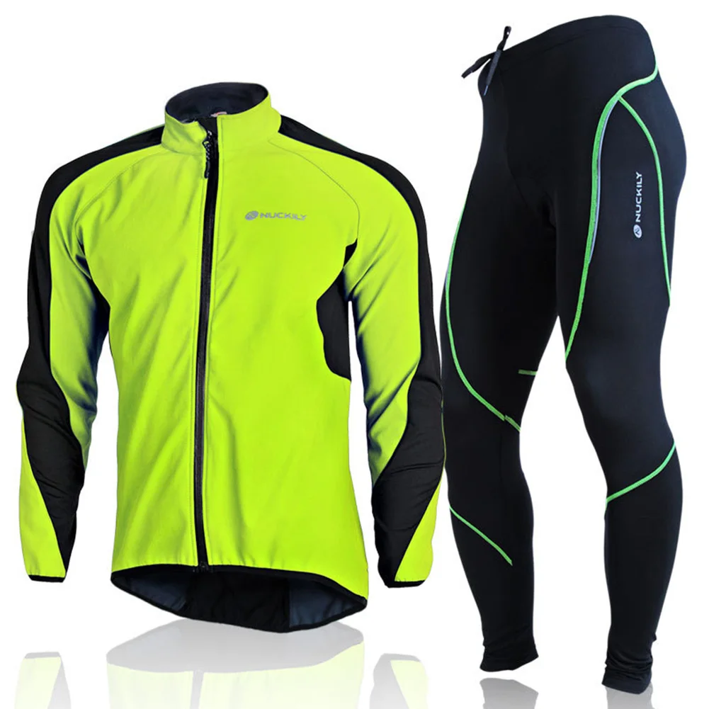 

Windproof Cycling Suits Waterproof Breathable Hiking S-3XL Jersey&Pants