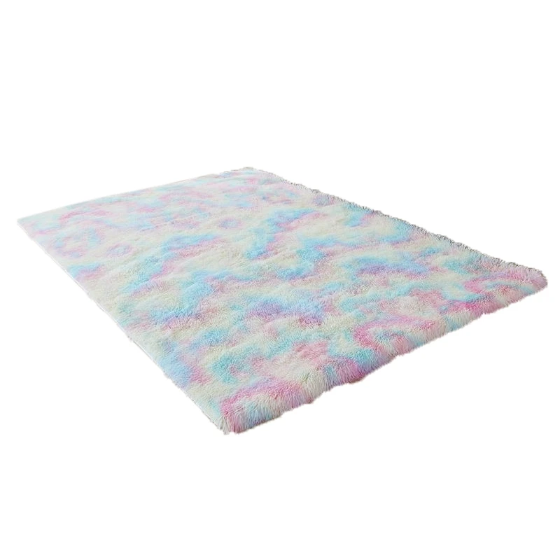 

Rainbow Rug For Girls Kids Luxury Shaggy Bedroom Rugs For Girls