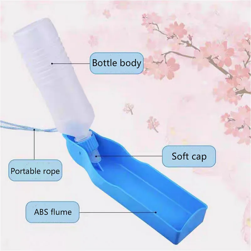 Уличный портативный чайник для питомцев бутылочка подачи воды в Поильник собак