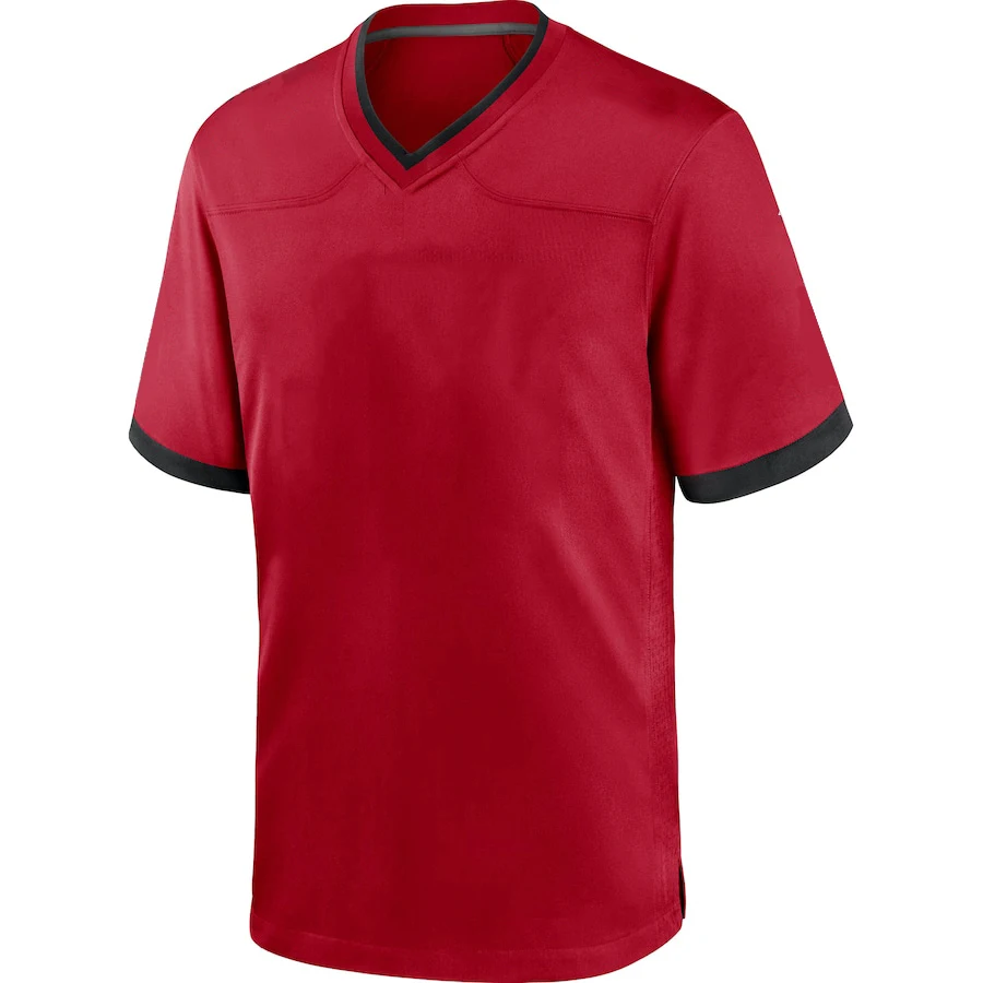 Мужские футболки для американского футбола на заказ голубые красные белые серые