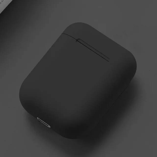 10 шт. Inpods 12 TWS беспроводные Bluetooth наушники - Цвет: Черный