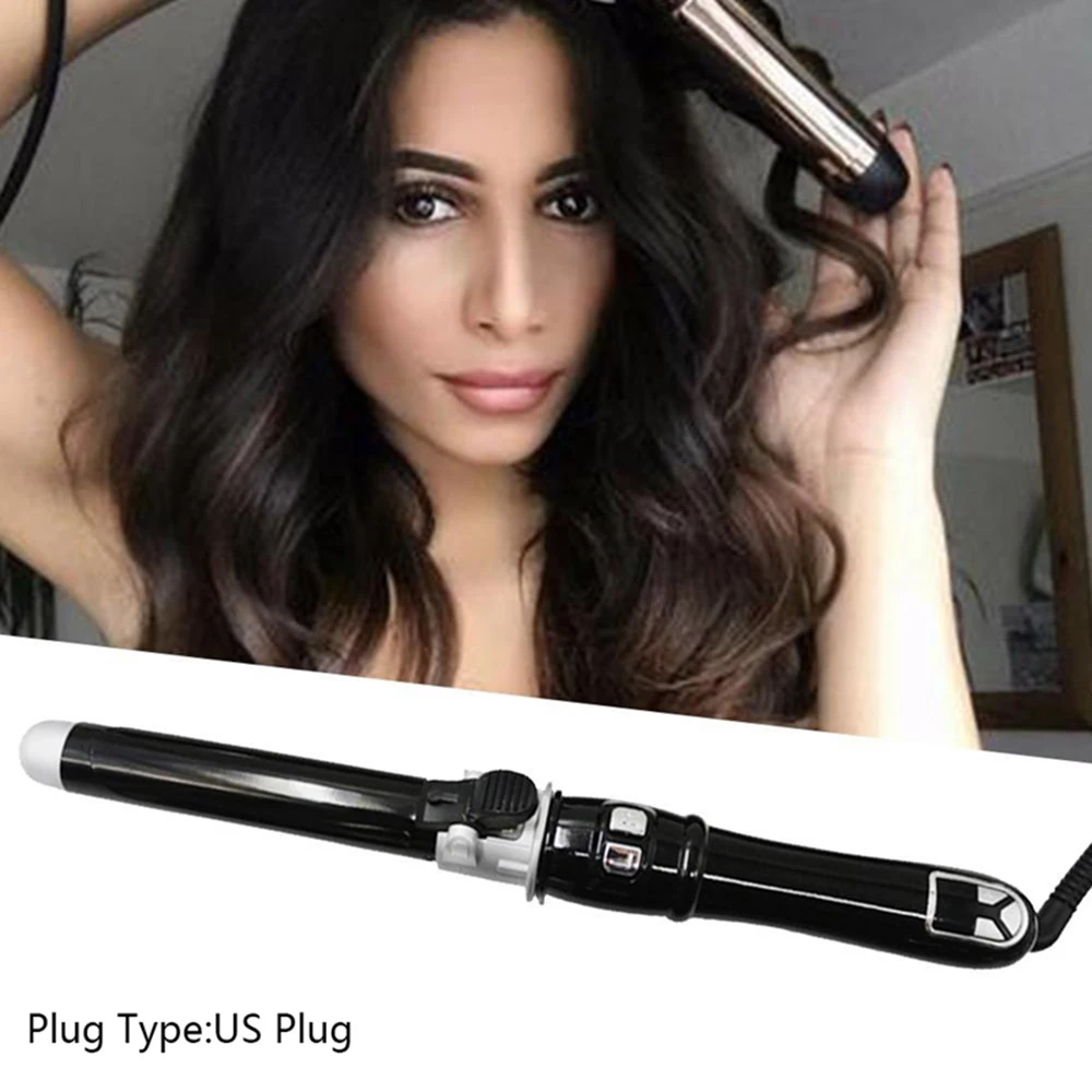Electric Hair Curler Portable Safe Automatic Shut Down 28MM Large Diameter 360° Rotation Salon Barber Accessories | Красота и