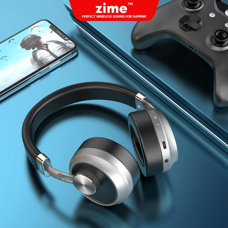 

Zime Ranger Wireless Gaming Headset with Microphone 65ms Low Latency Bluetooth Headphone for PUBG Mobile PS4 XBOX PC Gamers