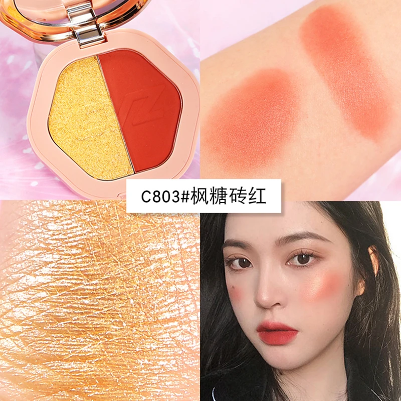 2 цвета хайлайтер Макияж для тела лица сияние длительный флуоресцентный