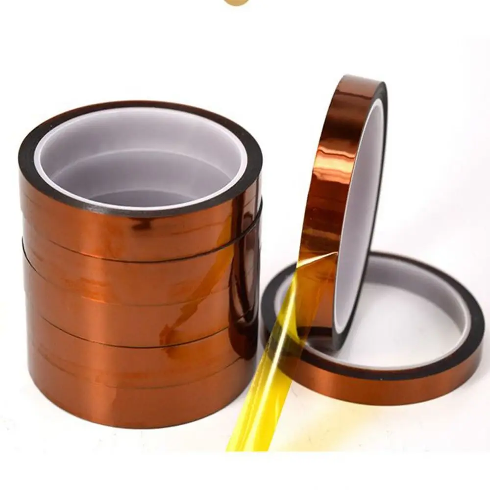 Термостойкая полиимидная лента электроизоляционная термостойкая клейкая длина