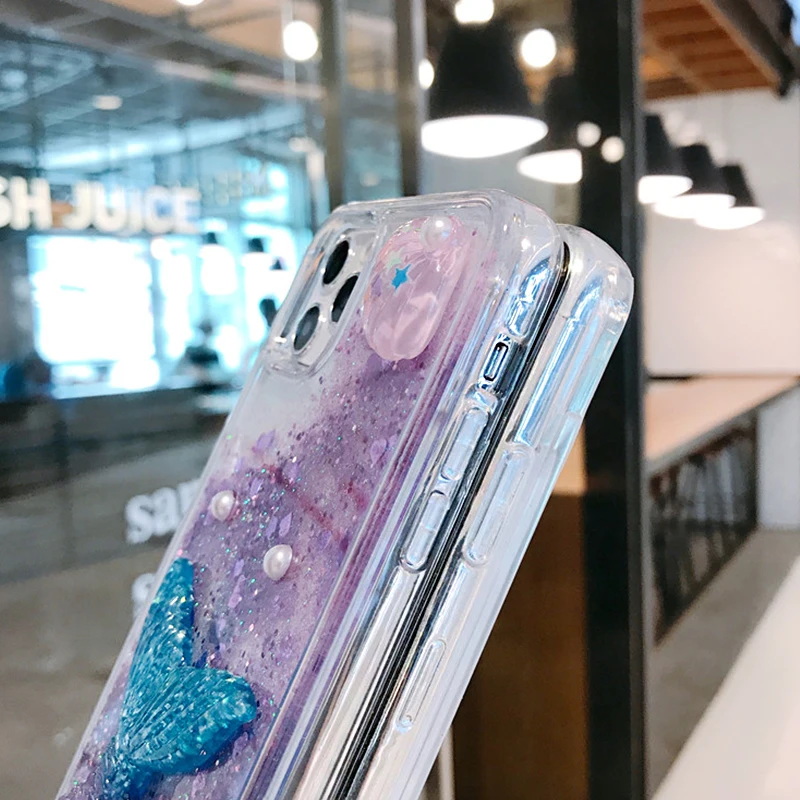 Чехол с 3d-изображением зыбучих песков и блесток для Huawei P40 P30 P20 Pro P10 P9 Plus Lite MATE 30 20 20X