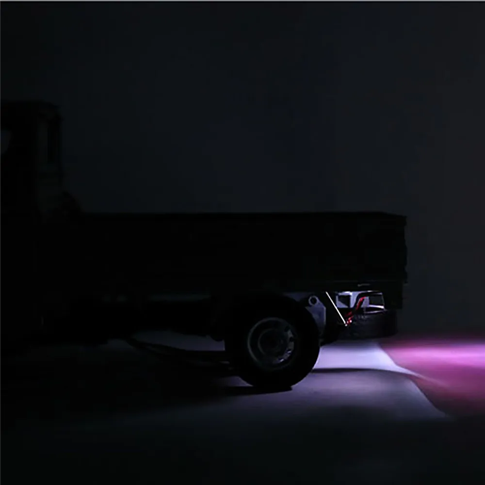 

Taillight Cover Lampshade & Lamp Light for WPL D12 Mini RC Truck Model Car Accessories