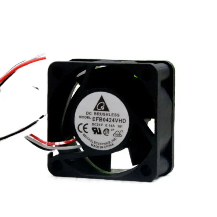 Delta 4020 4CM 24V 0.14A EFB0424VHD инверторный Вентилятор охлаждения сервера