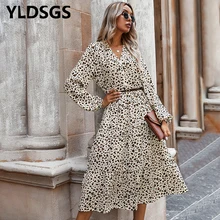 Womens Boho Dresses Women Summer Floral Chiffon Party Beach Short Long Skirt Dress Sundress Lace v Neck Ruffles Dresses