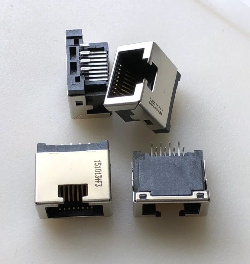 Оригинальная импортная Сетевая розетка RJ45 сетевой интерфейс с кристальной