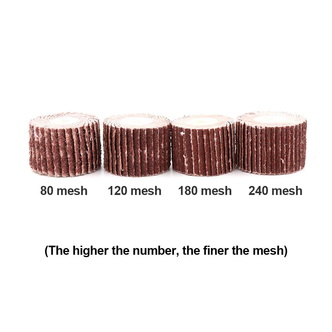

10PCS 10-12mm Dremel Accessories Set Grinding Wheel Head Sander Abrasive Tools Sandpaper Rust Removal Polishing Tools 80-400Grit