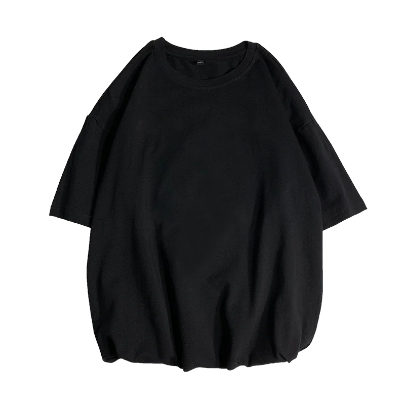 

Summer Casual Oversized T Shirt Men Loose Fashion Harajuku Crew Neck Streetwear Hip Hop Plain Tops Tees 4XL 5XL