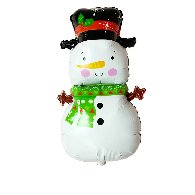 Зеленый Рождественские шары рождественские украшения для дома Globos год Navidad фольгированные шары Детские подарки надувные игрушки - Цвет: Зеленый