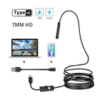 Эндоскопическая камера 7 мм, 8 мм, USB Type-C, HD, 1 м, 1,5 м