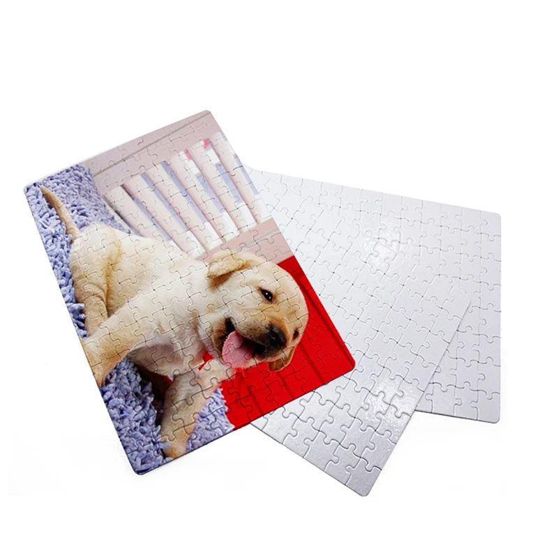 

20 Sheet Blank Sublimation A4 Jigsaw Puzzle with 120 Pieces DIY Heat Press Transfer Crafts Thermal Transfer Puzzle Wholesale X2