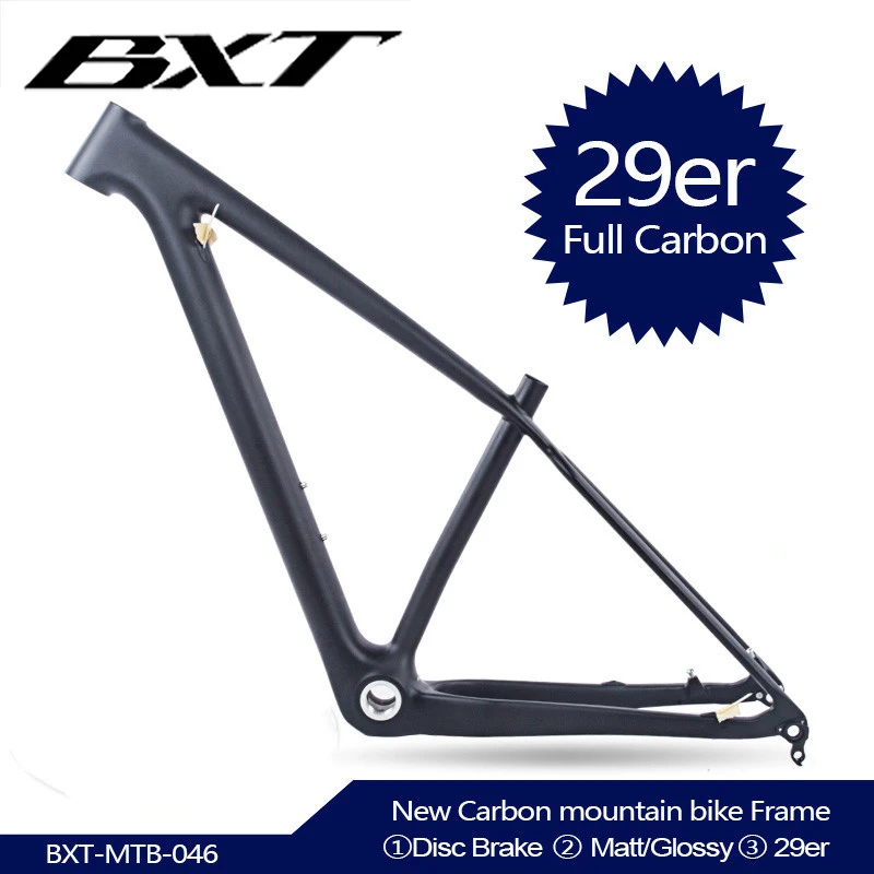 BXT карбоновая mtb рама для горного велосипеда 29er UD BSA bicicletas используемая гоночного