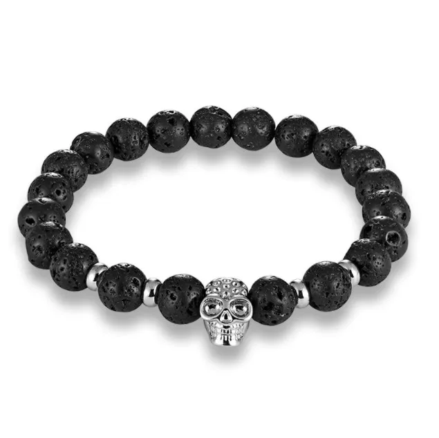 8 мм Череп золото серебро медь циркон кубический цирконий бусины богемный