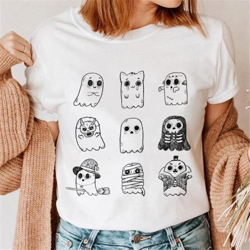 

Women Cat Funny Cute New Year Holiday Tshirt Top Happy Merry Christmas Cartoon Trend Clothes Graphic Style Female Tee T-shirt